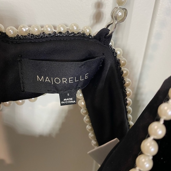 MAJORELLE PEARL VELVET CROP HEARTS - Picture 6 of 9